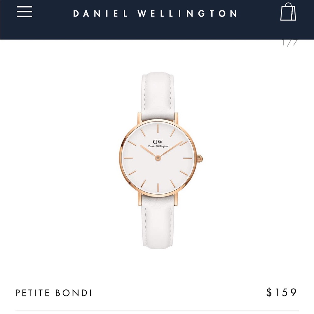 Daniel Wellington Petite Bondi White Watch
